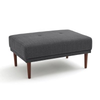 Пуф Из полиэстера Tuske единый размер серый LA REDOUTE INTERIEURS  фото, kupilegko.ru